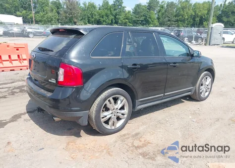 2013 Ford Edge Sel из США, поврежденный, VIN 2FMDK3J9XDBC95120